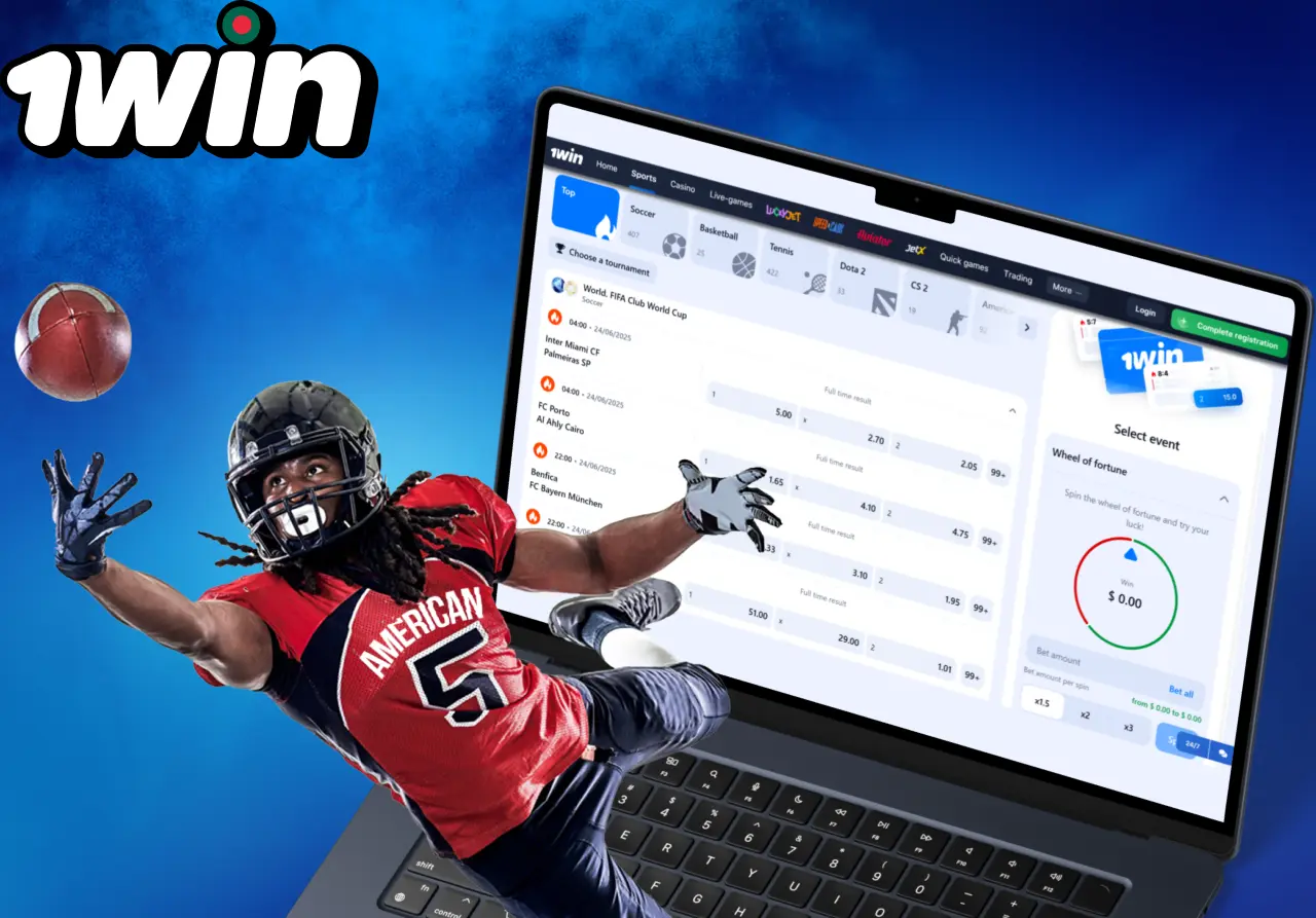 Apuestas deportivas en 1win: variedad de eventos y cuotas.