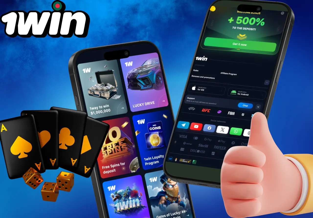 Principales funciones de 1win: juegos, interfaz amigable y pagos fáciles.