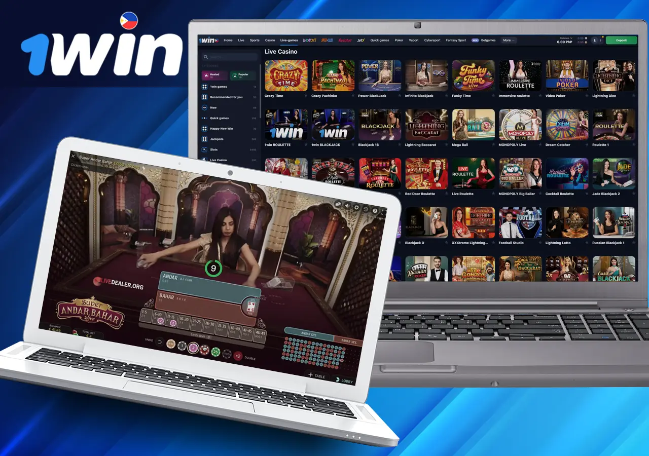 Live Games at 1Win Casino